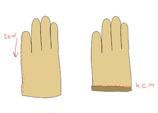 Wie man Handschuhe 11 Steps (mit Bildern)