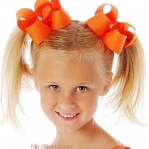 Comment faire pour les filles Bows cheveux Coupes de cheveux