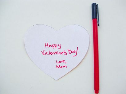 Wie man Heart-Shaped Valentine Gefaltete Love Notes