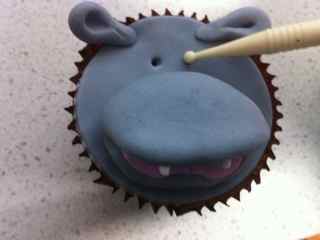 Comment faire Cupcakes Hippo (Partie 1 de 4 Zoo Tutoriels animaux)