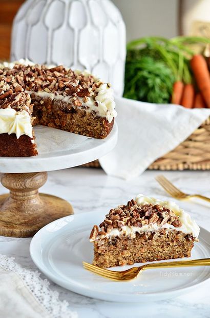 Wie man hausgemachte Karottenkuchen, TidyMom