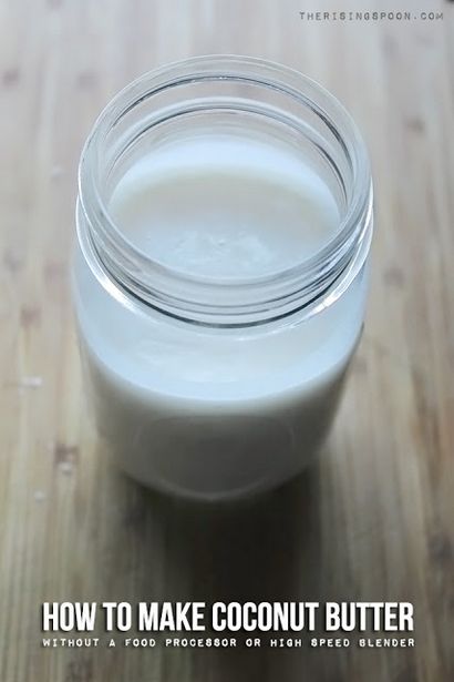 Comment faire maison au lait de coco avec la noix de coco non sucré Shredded - La cuillère Rising