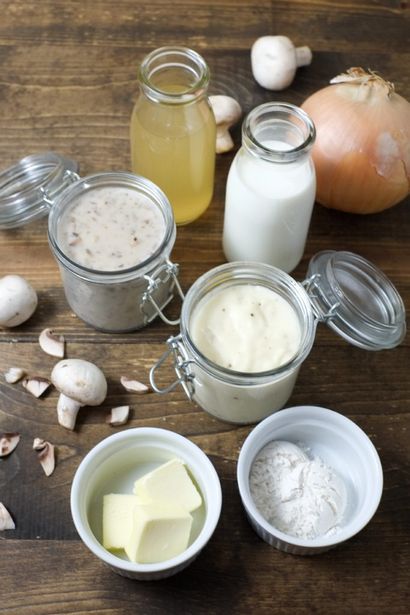 Comment faire la crème maison de poulet ou de la soupe aux champignons, Idées santé pour les enfants
