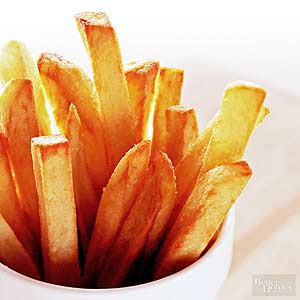 Comment faire des frites maison française