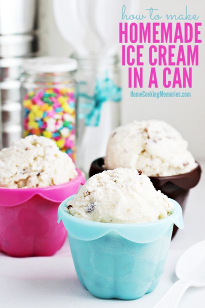 Wie Homemade Ice Cream in einem machen kann - Spaß für Kinder! Home Cooking Erinnerungen