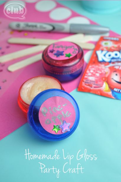 Wie Hausgemachte Lip Gloss Make for Kids Club Chica Kreis - wo listig ist ansteckend