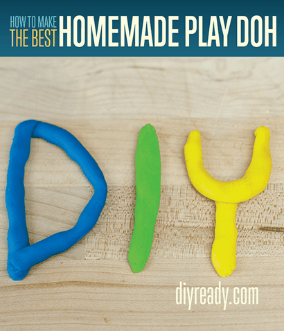 Comment faire Homemade Play-Doh, Recette Pâte à modeler