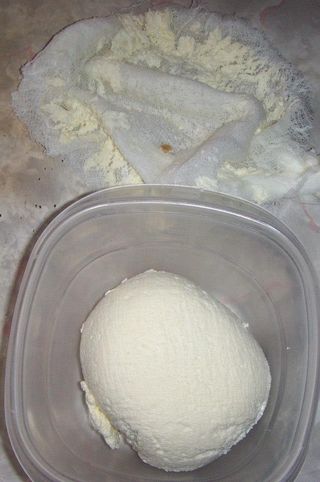 Wie man Home Made Schafmilch oder Ziegenmilch Käse 10 Steps_1