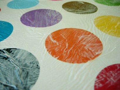 Comment faire de l'art Papier de soie bon marché pour vos murs, dans mon propre style