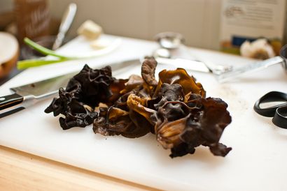 Comment faire Japchae (nouilles coréen Cellophane aux légumes - boeuf)