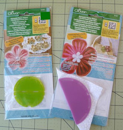 Comment faire Kanzashi Fleurs - FREEBIE, Denver couture collective