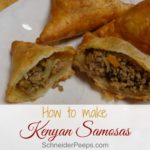 Wie man Kenyan Samosa, SchneiderPeeps machen