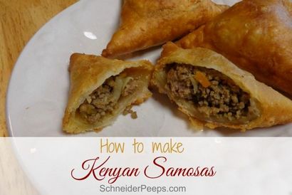 Wie man Kenyan Samosa, SchneiderPeeps machen