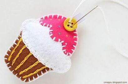 Comment faire Keychain Petit gâteau Felt - Bricolages simples