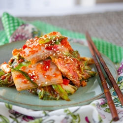 Comment faire Kimchi avec chou vert