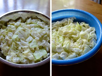 Comment faire Kimchi avec chou vert