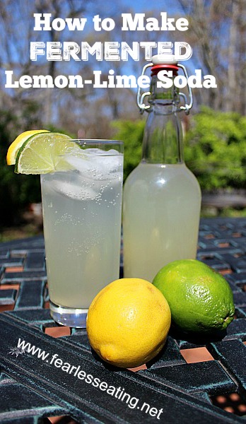Comment faire lacto-fermenté citron Lime Soda - Manger sans Peur