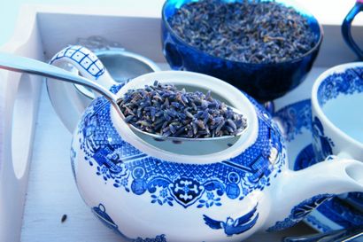 Wie Lavendel Tee zu machen, Vertrocknet Crafts