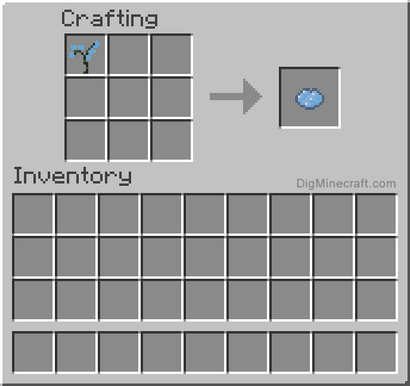 Comment faire la lumière colorant bleu dans Minecraft