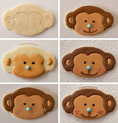 Comment faire des biscuits Lion et le singe pour une Jungle Party