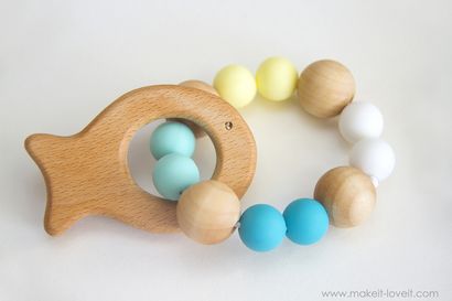 Comment faire en bois naturel - Silicone bébé Les jouets à mâcher, Make It et adore