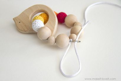 Comment faire en bois naturel - Silicone bébé Les jouets à mâcher, Make It et adore