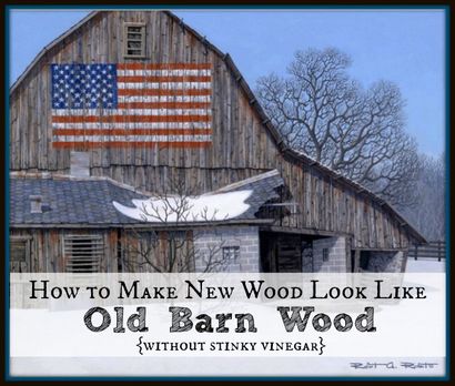 Wie man New Holz aussehen wie alte Scheune Holz - Worthing Court