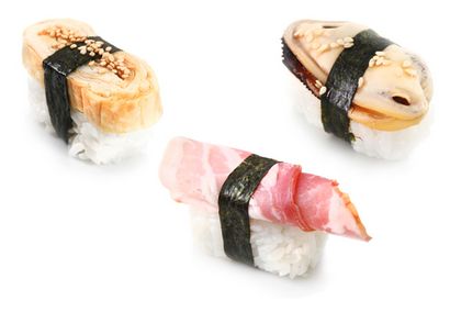 Wie machen Nigiri-Sushi mein Sushi Stellen