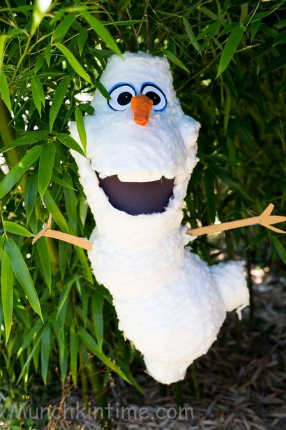 Comment faire Olaf Pinata Facile bricolage Tutoriel