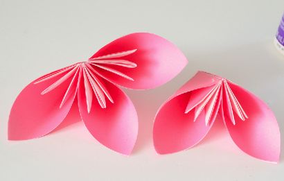 Wie Origami Blumen Make - Traum ein wenig größer