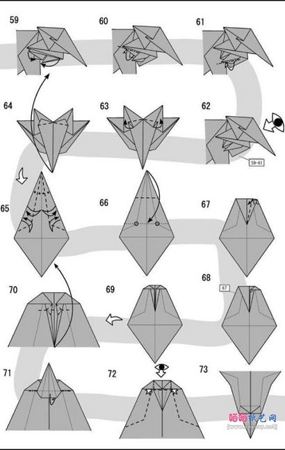 Comment faire des instructions de lion de l'origami