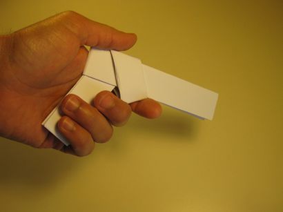 Comment fabriquer du papier Origami Gun - Gun Origami Instructions de pliage