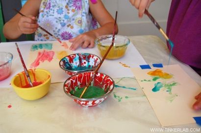 Wie man Farbe gezuckerte Kondensmilch, TinkerLab