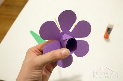 Wie man Papierblumen 3D Paper Tulpen