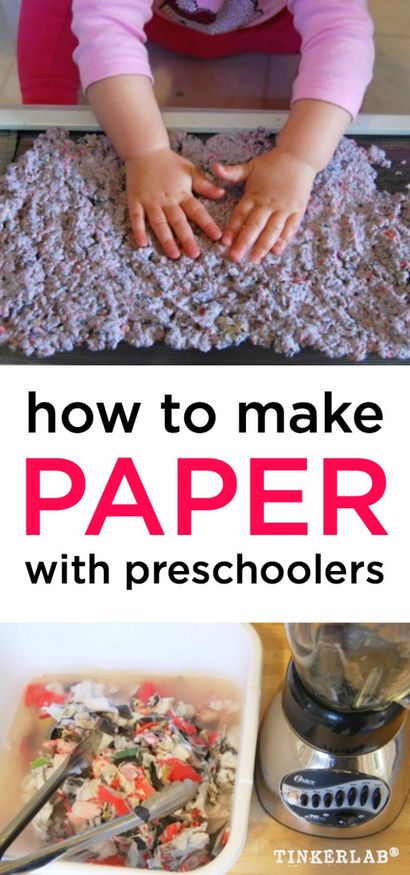 Wie man Papier mit Vorschüler, TinkerLab