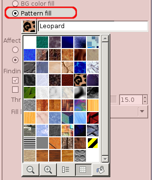 Comment faire des motifs dans gimp