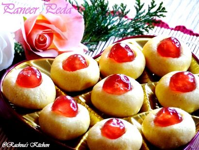 Comment faire peda, paneer peda - Cuisine s - Rachna