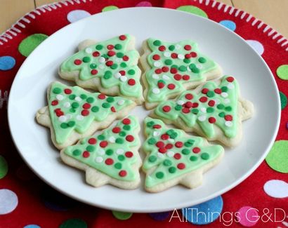 Comment faire une coupe parfaite Out Sugar Cookies - All Things G - D