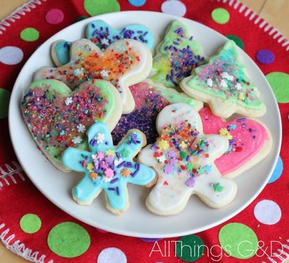 Comment faire une coupe parfaite Out Sugar Cookies - All Things G - D