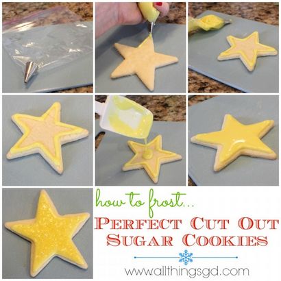 Comment faire une coupe parfaite Out Sugar Cookies - All Things G - D