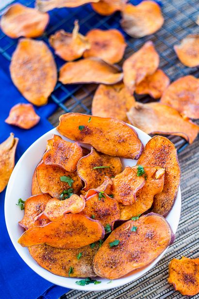 Wie man perfekte Sweet Potato Chips, Mariah - s Pleasing Plates