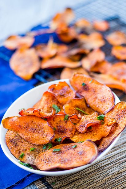 Wie man perfekte Sweet Potato Chips, Mariah - s Pleasing Plates