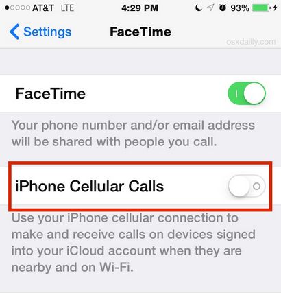 Wie man Anrufe von Mac Mit iPhone, OSXDaily
