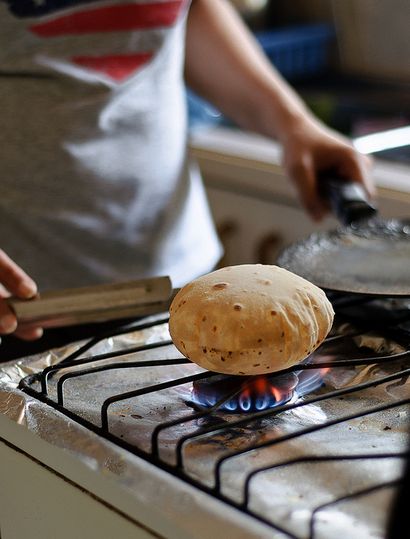 Wie man phulka (Roti