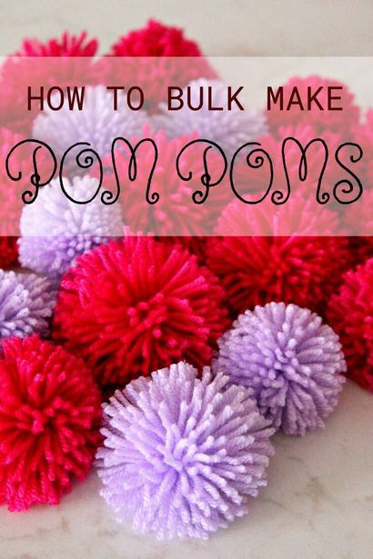 How To Make Poms Pom Bulk Ware