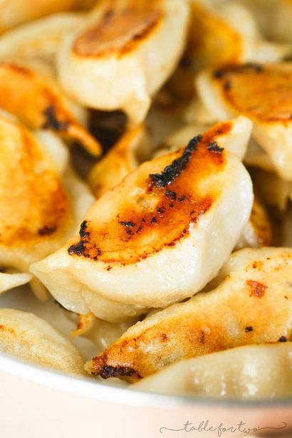 Comment faire Potstickers supplémentaire croustillants - Table pour deux