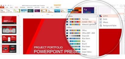 Comment faire Thèmes PowerPoint avec une palette de couleurs personnalisée