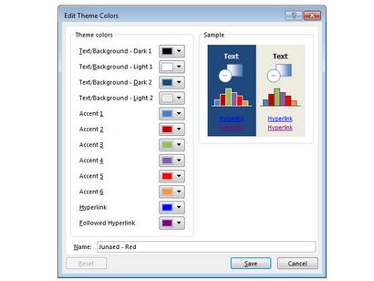 Comment faire Thèmes PowerPoint avec une palette de couleurs personnalisée