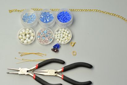 Comment faire de jolies perles en verre à la main Collier de chaîne