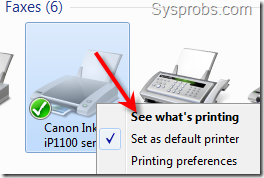 Comment faire en ligne d'impression sous Windows 7 - De Offline état de l'imprimante
